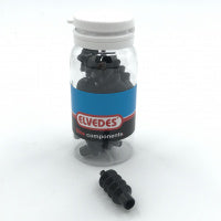 Elvedes V-brake cable bend rubber 35mm (15 piezas)