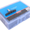Pastillas de freno en v frenado 72 x 15 mm negros 50 piezas