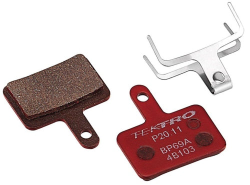 Bloque de freno de disco TEKTRO P2011 Cerámica de metal Shimano por 15 sets