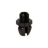 Elvedes perno ajuste cable m10 aluminio negro (10)