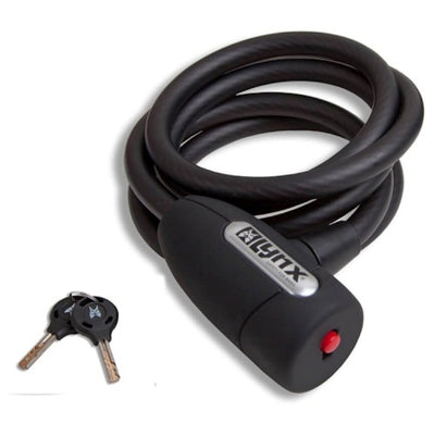 SMOKELYNX SPILAL CAVO BLOCCO DELLA SPIRO 150 CM BLACK CERTIFICATO