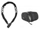 Axa lock cadena absoluta 5-110 negro índice de seguridad 7 + alforja!