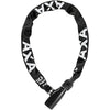 Lucchetto a catena Axa assoluto 8-90cm nero