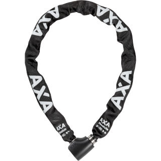 Candado de cadena Axa absolut art2 - 9-110 con funda de poliéster - negro