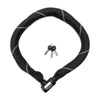 Lynx Chain Lock Art-2 110 cm x 8.3 mm Cubierta de nylon Negro en la tarjeta