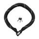 Lynx Chain Lock Art-2 110 cm x 8.3 mm Cubierta de nylon Negro en la tarjeta