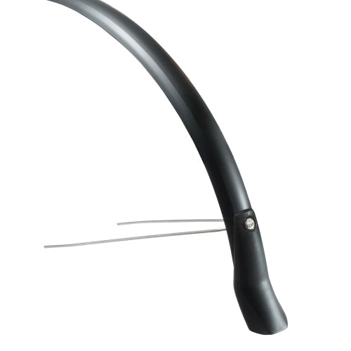 Fender trasero Snello 28 pulgadas 46 mm de negro mate