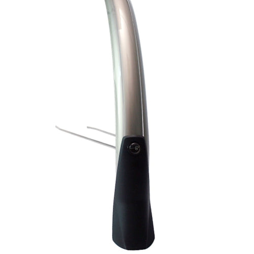 Snello Front Fender 28 x 46 mm - Titanio de humo