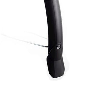 Voorbalboard 28 Lampo 58 mm wide - Matt black