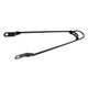 spatbordstang achter bumper 28x1 1 2 mat zwart