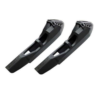 Ursus fietsstandaard voet jumbo - dubbelzijdig - 170x40x35 mm - zwart