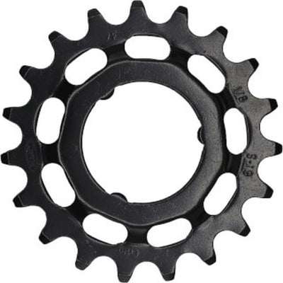 KMC Shimano Gear 17t, cromoly nero