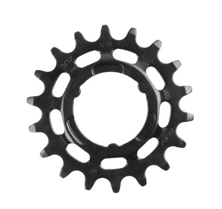 KMC Gear Shimano estrecho 19t trasero negro (25º)