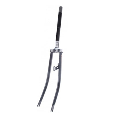 Fork fissata in bici da 28 pollici da 1 pollice nero