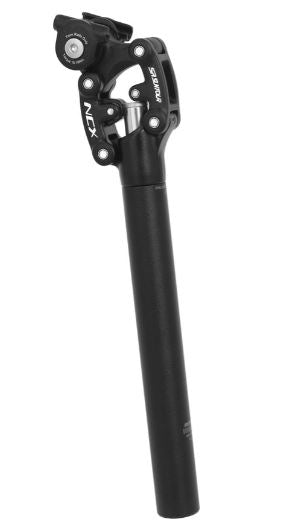 Asiento lápiz sr suntour sp-12 ncx 27.2 mm 350 mm negro