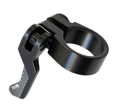 Ursus zadelpenklem 34,9mm met snelspanner zwart