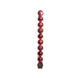 Decoris Christmas balls 6cm plastic red 10 pcs - afbeelding 1
