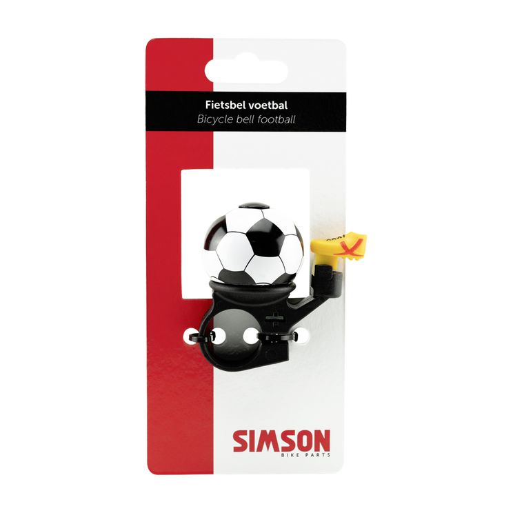 Simson fietsbel voetbal