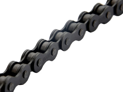 Cadena de bicicletas Simson Normalmente básica - 112 enlaces, 1 2 x1 8, para bicicletas de la ciudad sin equipo y con equipo de cubo - negro
