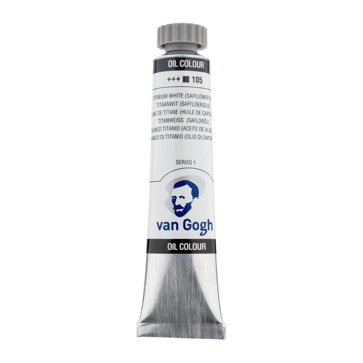 Van Gogh • pintura al óleo tubo 20ml blanco titanio (aceite de cártamo) 105