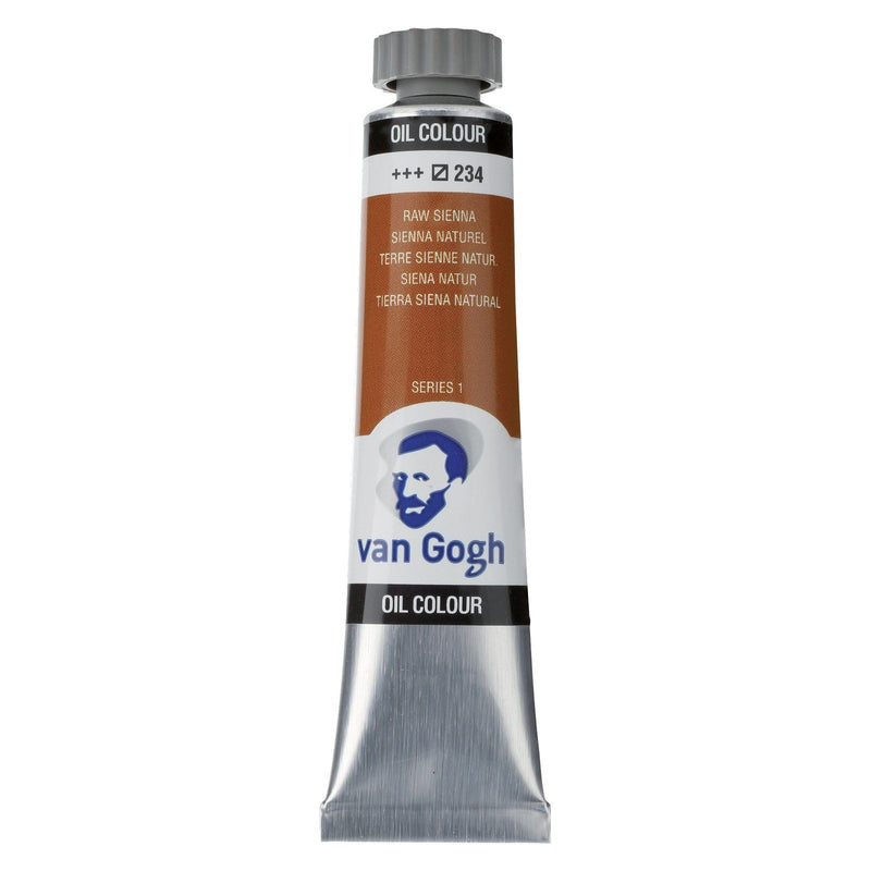 Van gogh • pintura al óleo tubo 20ml siena natural 234