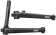 Radio BMX Crank AM 3 pezzi.w.bot.bracket, nero