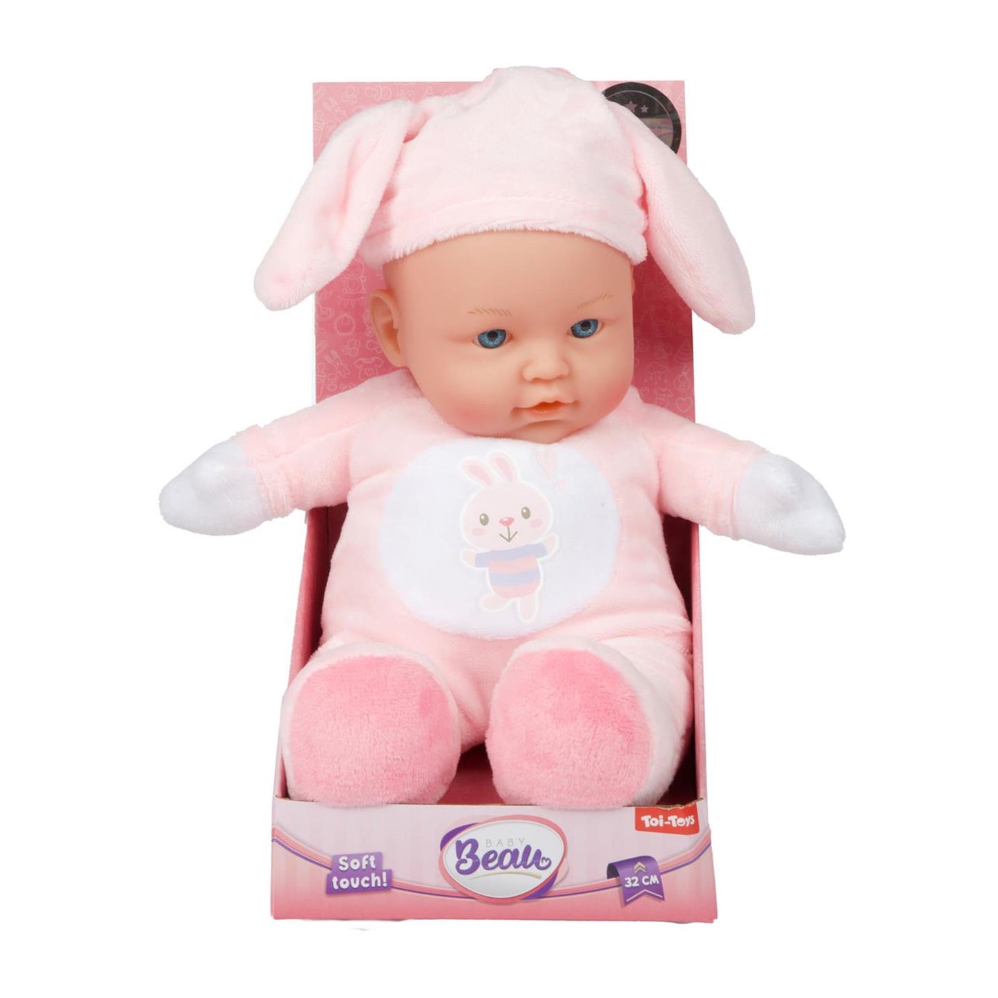 Toi-toys muñeco bebé beau blandito con traje de animal 31cm