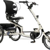 Pfautec elektrische shoppingfiets scoobo + (#1) e-threecy.pfau-tec scoobo + 16 20 14sp grey