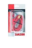 SIMSON POMP HOSE JUMBO ROSSO SU