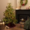 Decoris juego de bolas navideñas plástico 60 piezas rojo verde