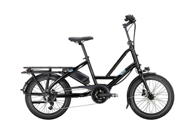Bici compatta elettrica sterna rapida hul p5i (#1) ebike veloce hul p5i 5sp nere nimbus