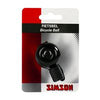 Simson Bicycle Bell Mini 32 mm, accesorio de banda flexible Negro