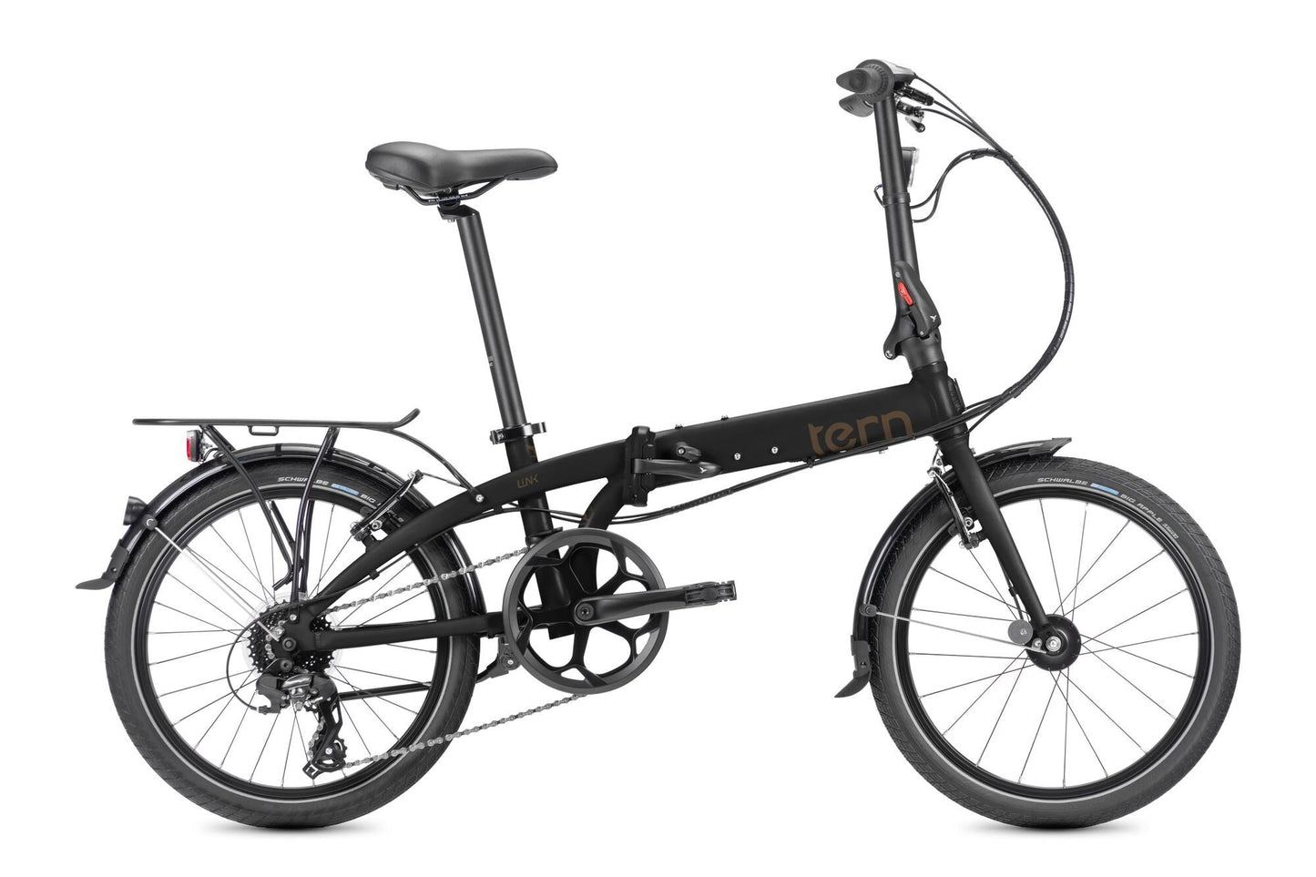 Enlace de bicicleta plegable de Tern C8 (#1) Enlace de bicicleta C8 8SP Dr. Black Taupe