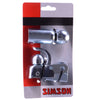 Simson Bicycle Car Link - Accoppiamento forte per il rimorchio per biciclette - Universal - zincato