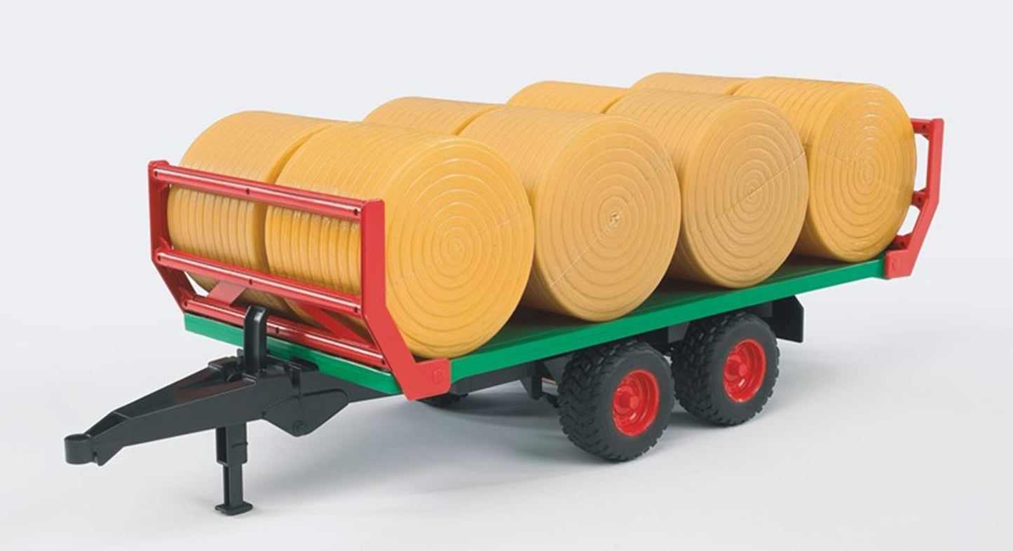 Bruder Bruder 2220 Trailer con balas de heno