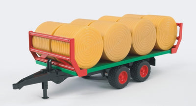 Bruder Bruder 2220 Trailer con balas de heno