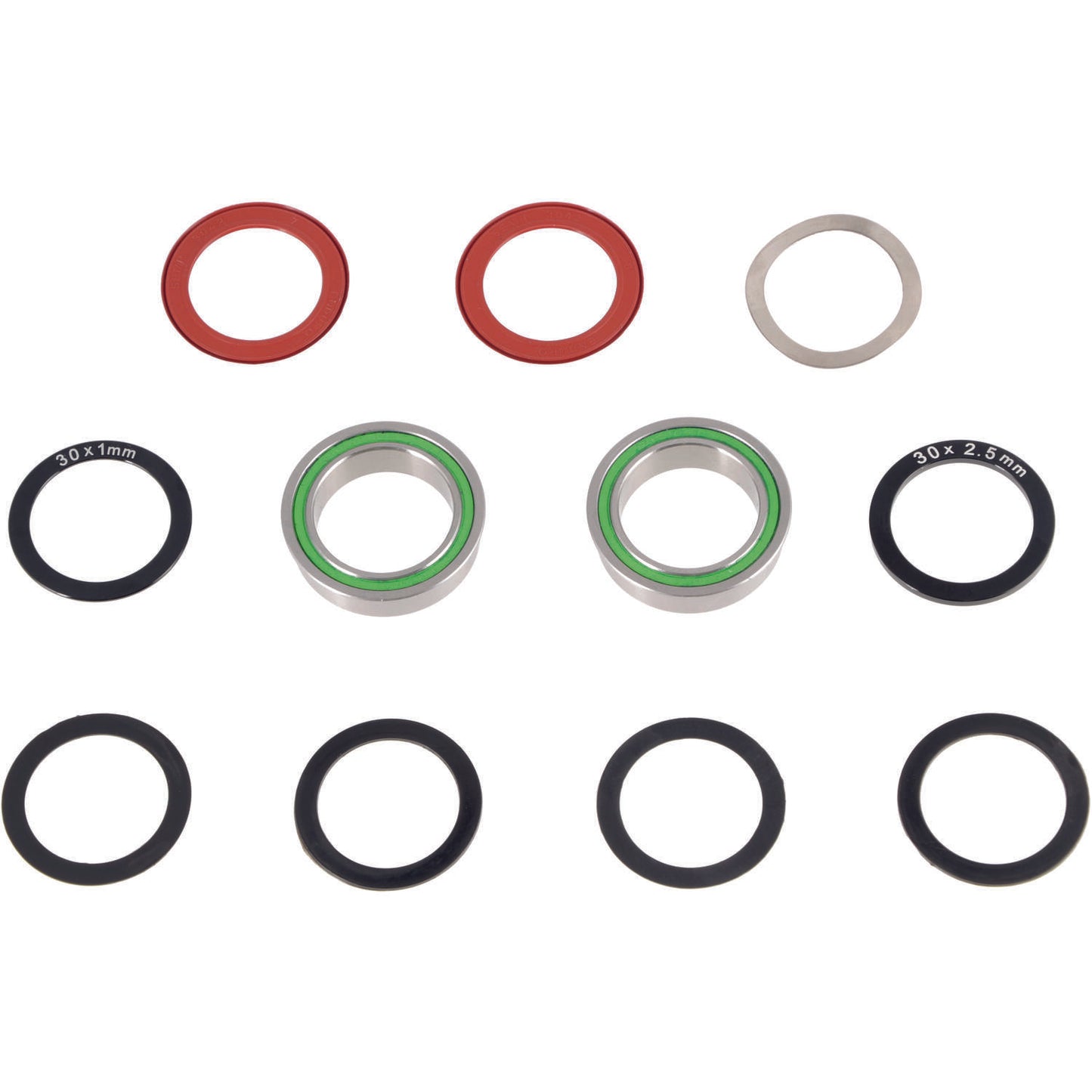 Enduro Lagerkit BB86 92 30mm A C Acciaio inossidabile