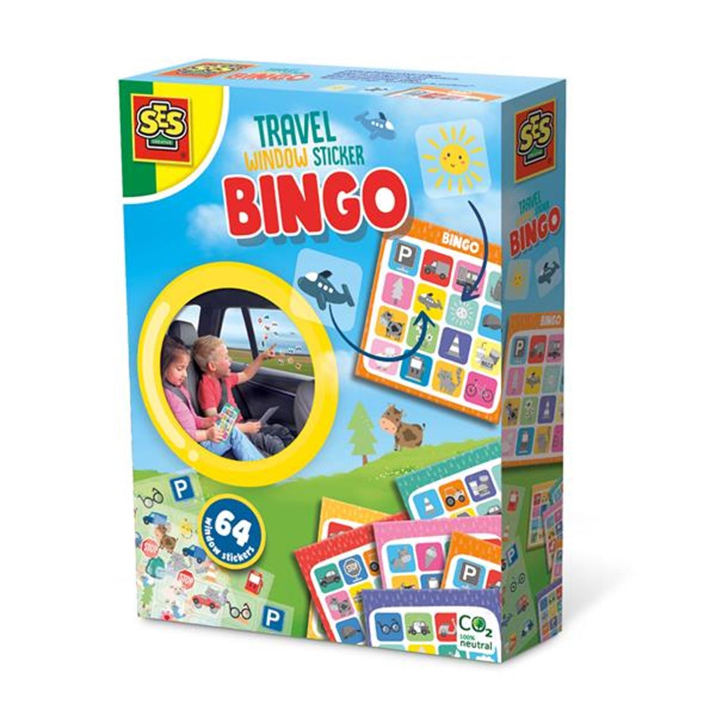 Bingo de la ventana del juego de viaje de SES Bingo