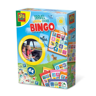 SES Travel Game Window Adesivo Bingo
