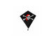 Aquilone pirata per bambini Gerkimex Diamond 25x25 cm