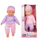 Toi-toys bella bambola morbida da 40 cm con suono