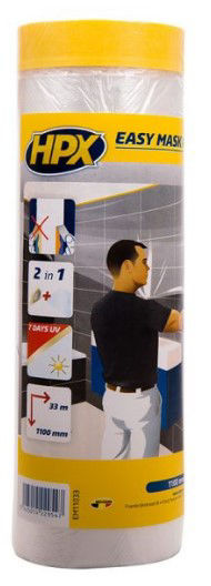 Hpx easy mask tapefolie fine line 1100mm x 33m