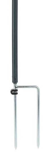 Palo di ricambio Ako per rete 122 cm doppio perno