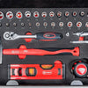 Connex gereedschapskoffer 100 delig alukoffer