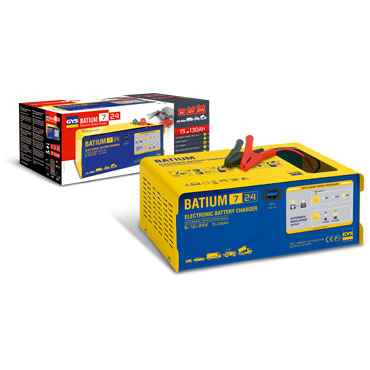 Cargador baterias gys batium 7 24 | profesional | 230v | 6-12-24v | 210w - 5192024502