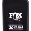 Fox racing shox am bagno d'olio 32oz oro 20wt