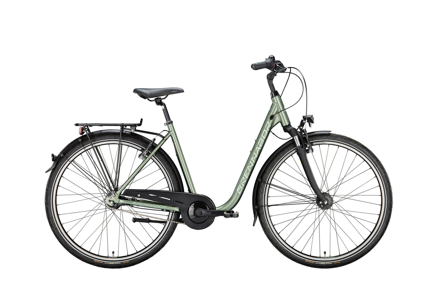 Brennabor stadsfiets c-26 mod. 24 bike city c-26 28 55 deep 7sp.green mint