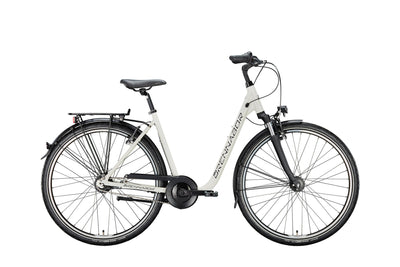 Brennabor stadsfiets c-30 mod. 24 bike city c-30 28 55 deep 8sp. white black