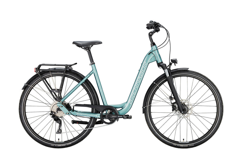 Brennabor trekkingfiets t-44 mod. 22 bike brennab.t-44 28 55 wave 16sp blue silver