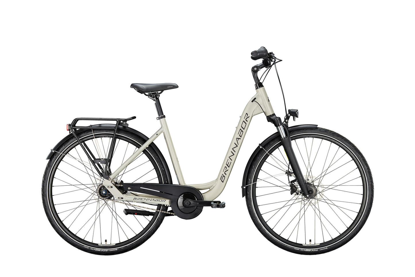 Bicicletta da trekking Brennabor T-46 mod. 24 bici trekking t-46 28 50 wave 7sp.champ. nero